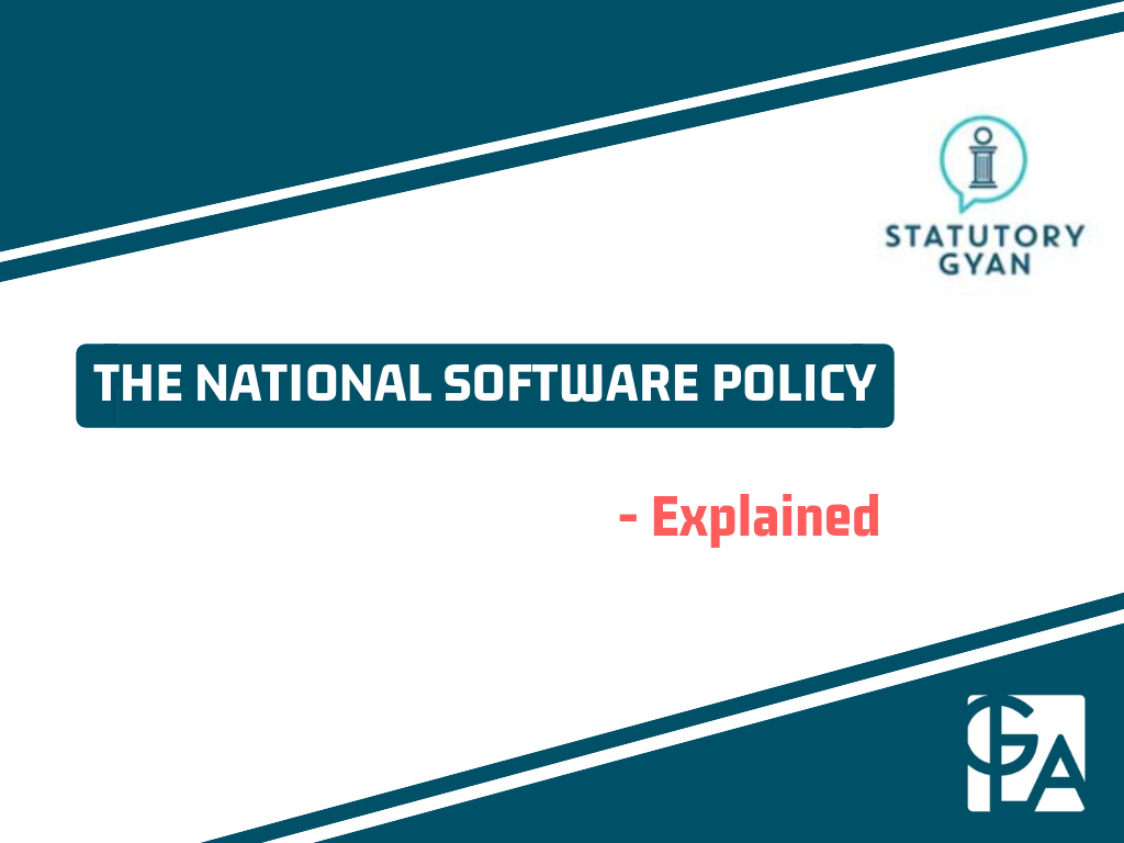 The National Policy on Software Products, 2019 - What is it?