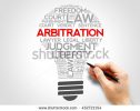 stock-photo-arbitration-bulb-word-cloud-collage-business-concept-background-452721154